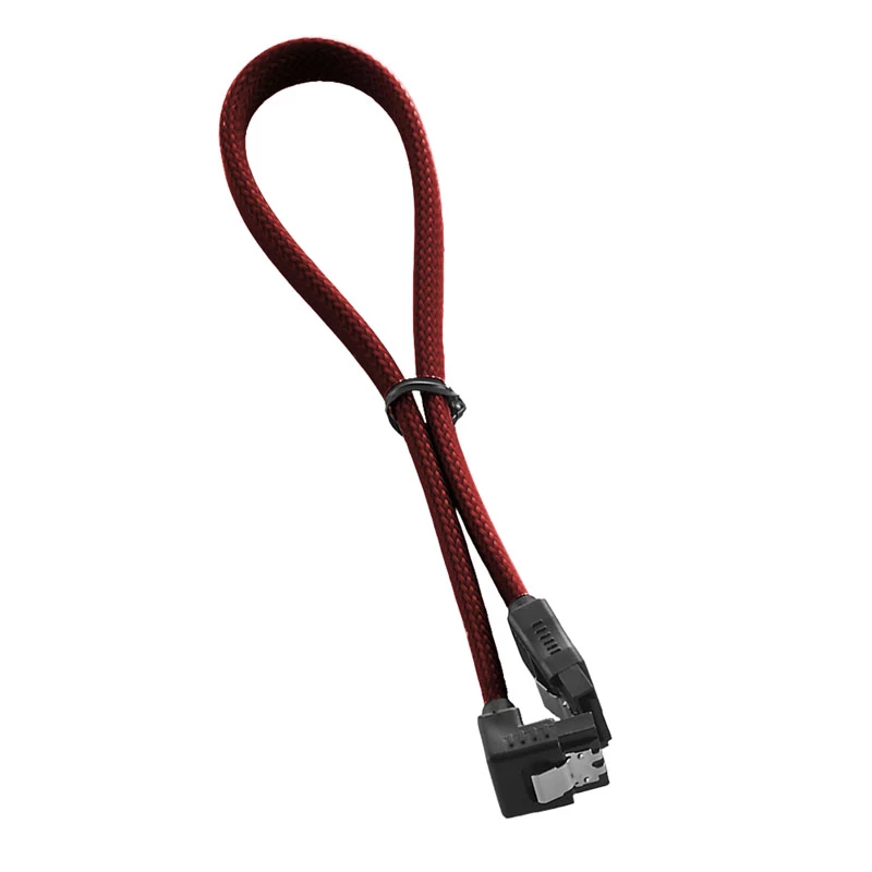 ModMesh SATA-3 -kaapeli suorakulmainen 30 cm – verenpunainen – kaapeli – digitaali/data (CM-CAB-RSAT-N30KBR-R)