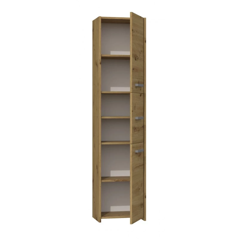 Topeshop S43 ARTISAN kylpyhuoneen säilytyskaappi tammi