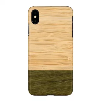 Älypuhelinkotelo man and wood iPhone X/XS — Bambuswald musta