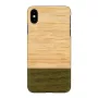 Älypuhelinkotelo man and wood iPhone X/XS — Bambuswald musta