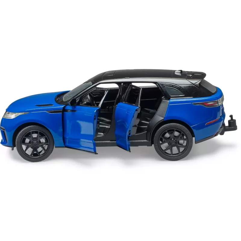 Ajoneuvo BRUDER Range Rover Velar 3 vuotta ABS musta sininen