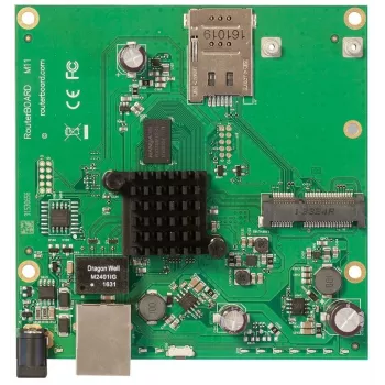 Mikrotik RBM11G langallinen reititin musta, vihreä, harmaa
