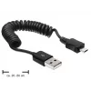 USB-kaapeli DeLOCK USB 2.0-A/USB micro-B 0,6 m
