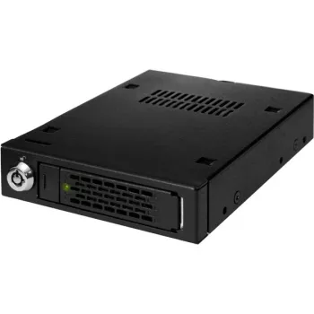 ICY DOCK - ToughArmor - MB991SK-B - 2,5 tuuman SATA HDD/SSD - täysmetalli - 3,5 tuuman paikkaan - SATA 6 Gbit/s - tuulettimeton - turvalukko