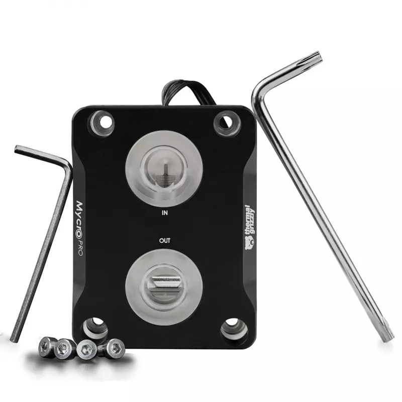 Thermal Grizzly Intel Mycro Direct-Die Pro RGB V1 prosessorin vesiblokki, musta/läpinäkyvä