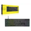 Corsair K55 CORE RGB -pelinäppäimistö USB QWERTZ saksa musta