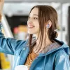 Kuulokkeet Awei T85 Bluetooth 5.3 ENC TWS sininen
