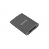 Transcend RDE2 kortinlukija USB 3.2 Gen 2 Type-C harmaa