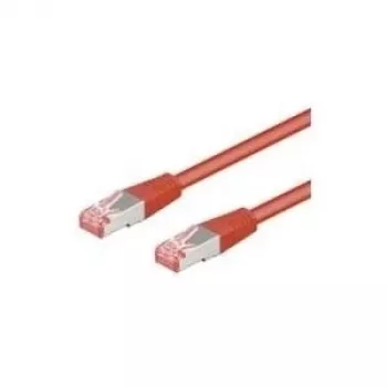 Wentronic Goobay CAT 6 patch-kaapeli, S/FTP (PiMF), punainen, 20 m - LSZH halogeeniton, kupari (68285)