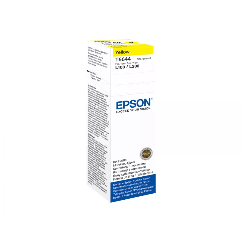 Epson T6644 keltainen mustepullo 70 ml