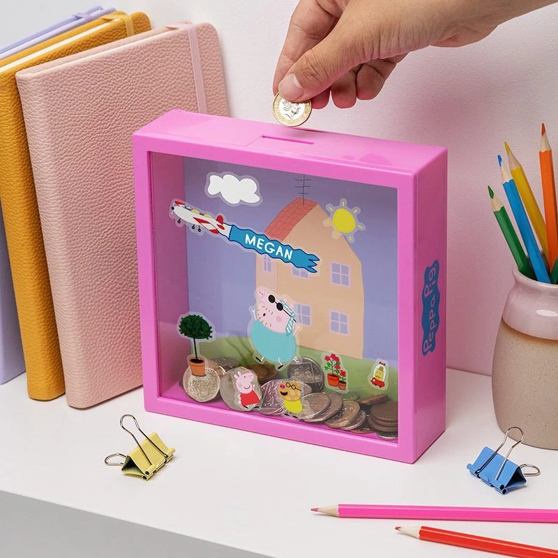 Säästöpossu Paladone Peppa Pig kehysmuotoilu PP12785PP – lasten säästöpossu