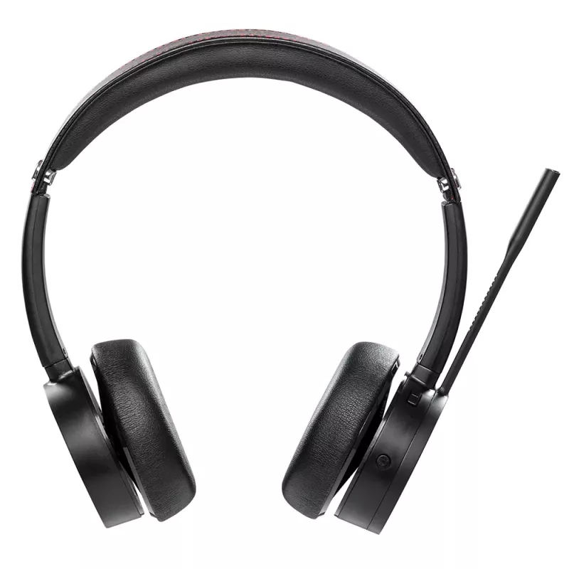 Tellur Voice Pro Wireless -kuulokemikrofoni puhelinkeskuskäyttöön musta TLL411007