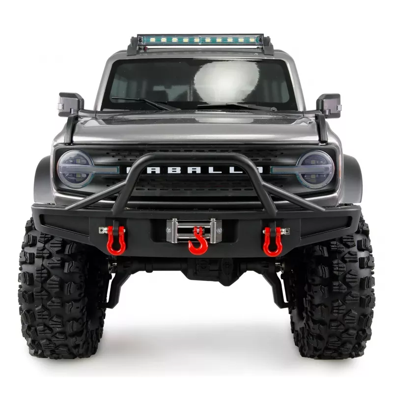 Radio-ohjattava crawler Amewi AMXRock Caballo 4WD 1:10 metallinharmaa