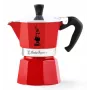 Bialetti Moka Express 1TZ mokakeitin, 1 kuppi (50 ml), punainen