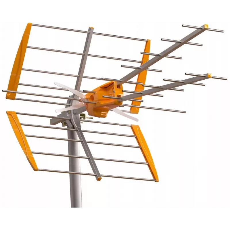 TV-antenni TELEVES V+ MIX DVB-T2 U/V REF.149011 vahvistimella