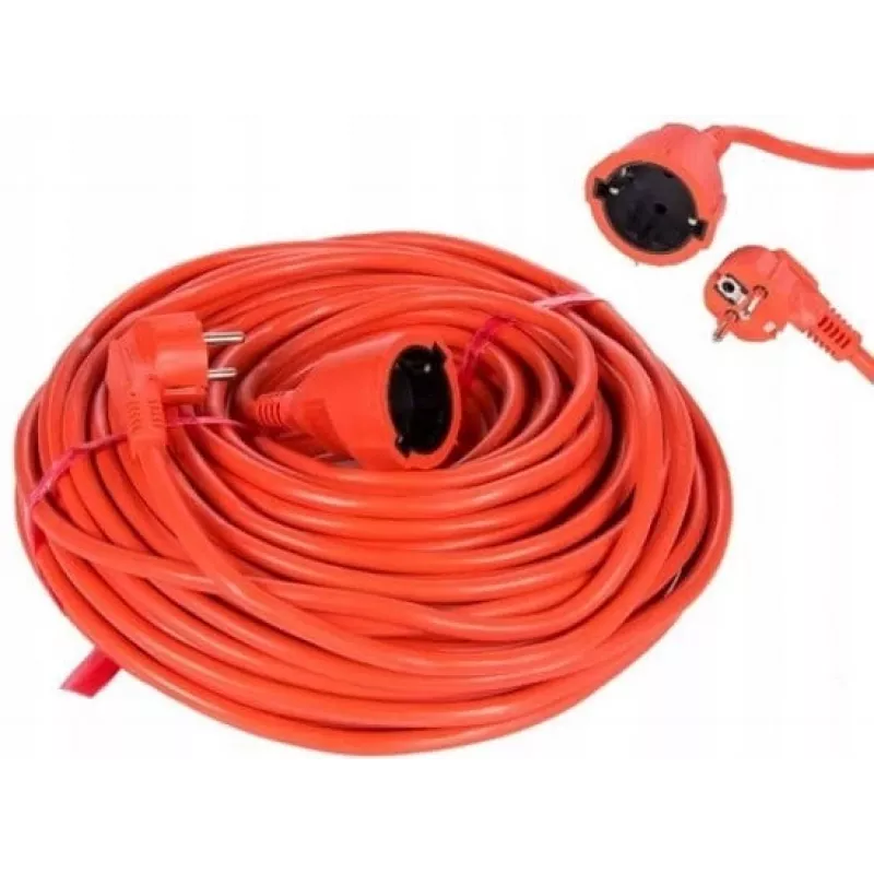 VERTEX PZO20M kelattava jatkojohto 20 m 3x2,5 mm oranssi
