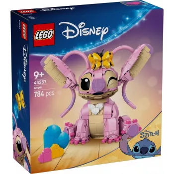 LEGO Disney keräily-minimalli Andzia Angel 43257 — 784 osaa, 250 mm korkeus, lapsille 9-vuotiaasta