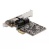 Delock PCI Express x1 -kortti 2 x RJ45 Gigabit LAN RTL8111 (88615)