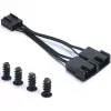 Fractal Design Venturi HP-12 PWM 120mm kotelotuuletin – musta