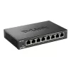 D-Link DES-108 musta