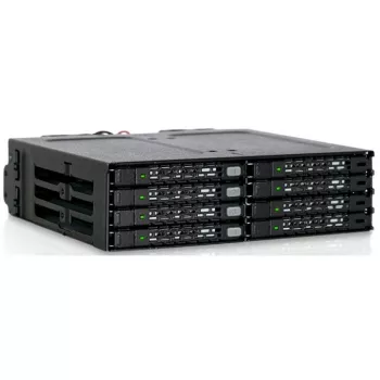 ICY DOCK - ToughArmor - MB998IP-B - 8 paikan 2,5 SAS/SATA SSD&HDD (7 mm) taustalevymoduuli