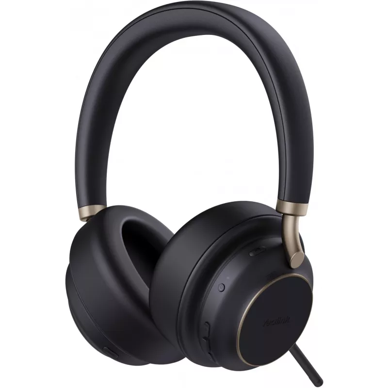 Yealink BH76 Plus Microsoft Teams musta USB-A Bluetooth-kuulokemikrofoni