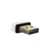 Qoltec - verkkosovitin - USB 2.0 - 802.11b/g/n - valkoinen