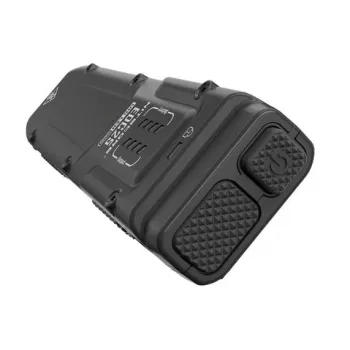 Taktinen taskulamppu Nitecore EDC25 — kaksois-LED, 15 lm, alumiinikotelo, USB-ladattava, IP54, iskunkestävä, musta