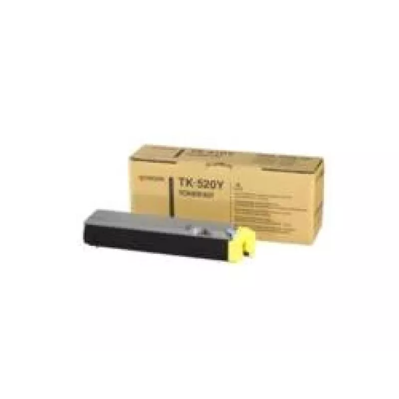 KYOCERA TK-520Y värikasetti 1 kpl alkuperäinen keltainen
