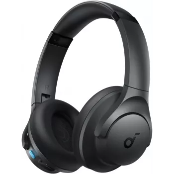 Korvanpeittokuulokkeet Anker Soundcore Q11i, Bluetooth 5.0, jopa 20 h akku, sisäänrakennettu mikrofoni, tummanharmaa