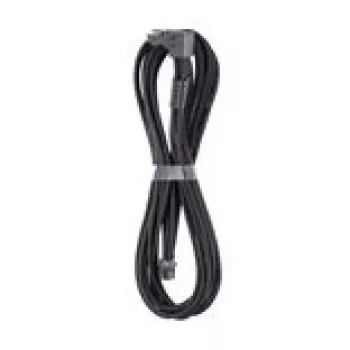 CableMod C-Series Pro ModMesh 12V-2x6-kaapeli, 90° liitin, Corsair Type 5 RMx Shift -virtalähteille - carbon, 65 cm