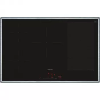 Siemens iQ700 EX845HVC1E keittotaso musta kalusteisiin asennettava 80 cm 5 vyöhykettä