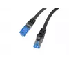 Verkkokaapeli Lanberg PCF6A-10CC-0025-BK RJ45 Cat6a 0,25m musta