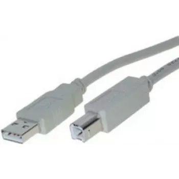 USB-kaapeli ShiverPeaks BS77025 5 m USB 2.0 A-B harmaa