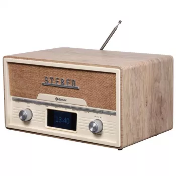 Henkilökohtainen CD-soitin Denver MDA-525LW puu 10 W DAB+ FM