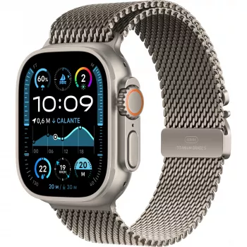Apple Watch Ultra 2 Cell 49 mm Natural Titan Milanese S