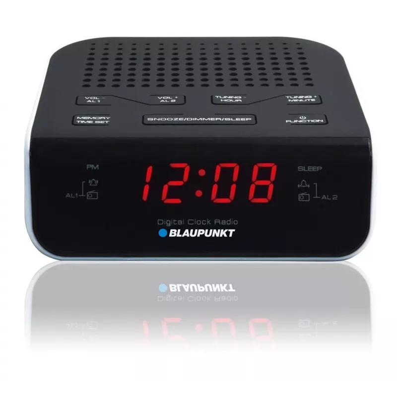 Blaupunkt CR5WH radiokello musta, valkoinen