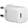Apple Lightning / USB-C PD lataussarja 30 wattia, laturi valkoinen, 1 metrin kaapeli, PD