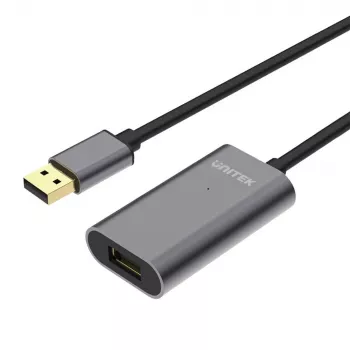 USB-kaapeli UNITEK Y-271 5 m USB 2.0 harmaa