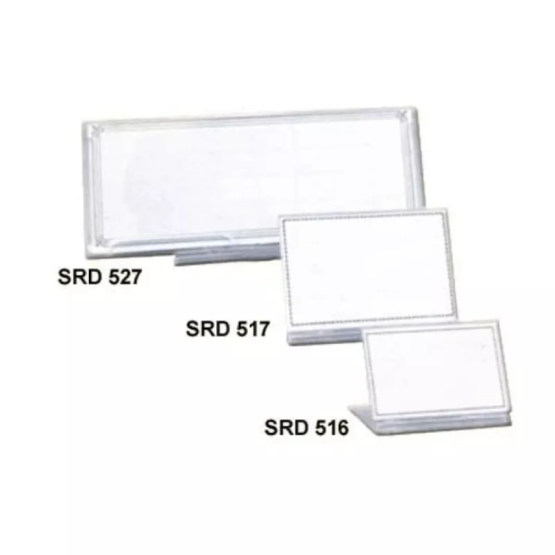 Pöytäkortti 200 x 80 mm, SRD 527 0614-003