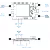 Verkkomoduuli TELTONIKA Calyx 5G EBD050 Raspberry Pi 5:lle, 5 V tulo, 56 × 100,8 × 23,1 mm