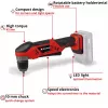 Einhell TE-AD 18 Li Solo akkukulmaporakone, Power X-Change, 18 V, 45 Nm, ilman akkua ja laturia, punainen/musta
