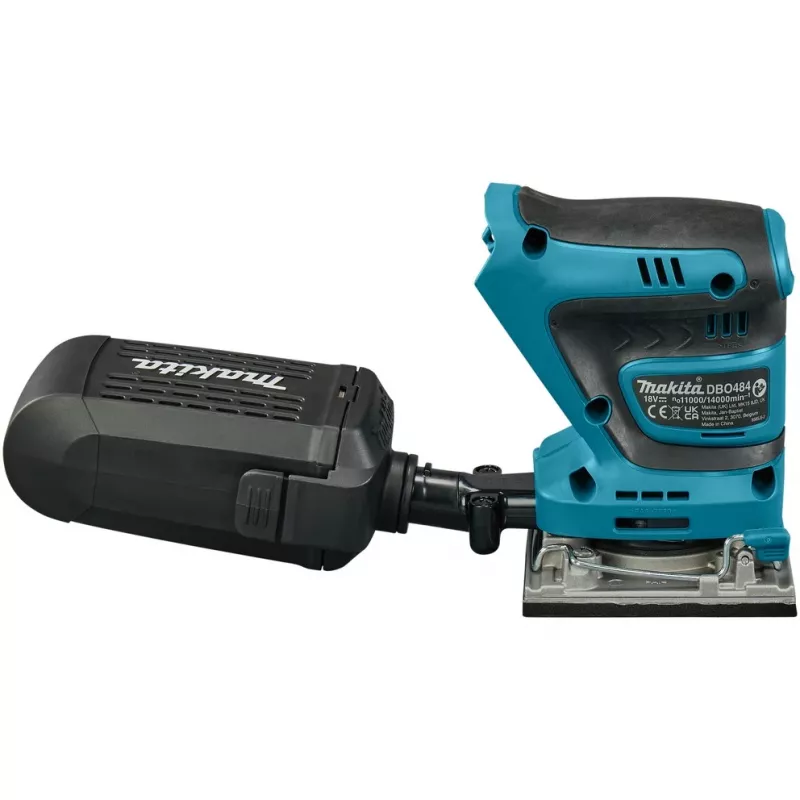 Makita DBO484Z epäkeskohiomakone 14000 OPM musta, sininen
