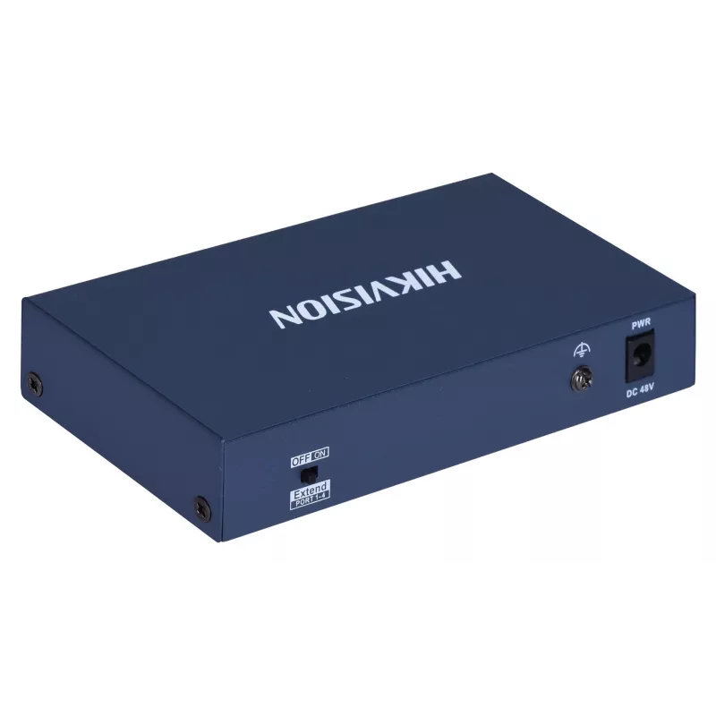 Hikvision DS-3E0106HP-E verkkoliitännät Unmanaged Fast Ethernet (10/100) PoE-tuki sininen