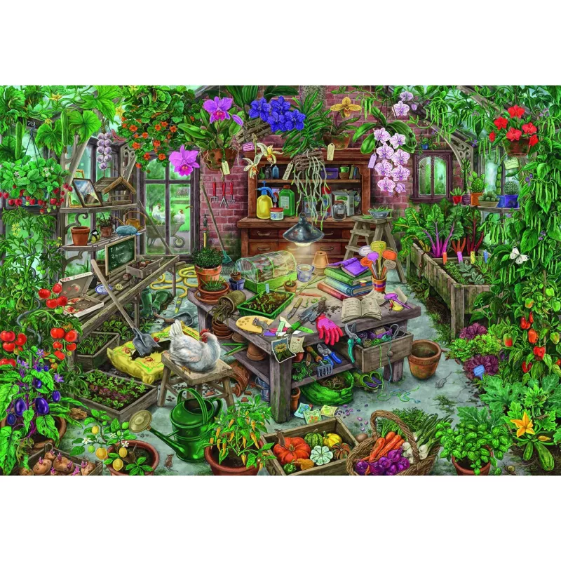 Palapeli Ravensburger 16483 — 368 palaa, eläimistö-aihe, suositus yli 12-vuotiaille