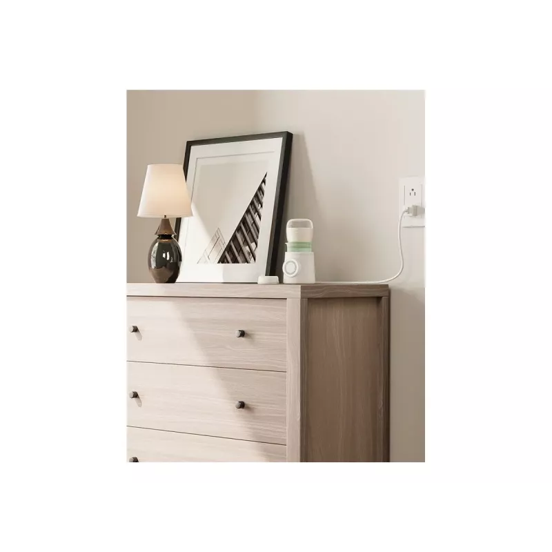 Pullonlämmitin Momcozy MW003-WH12BA-A — akku 80W, kosketusohjaus, vihreä/läpinäkyvä/valkoinen