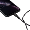 CANYON kaapeli MFI-4 Type-C - Lightning 1,2 m musta