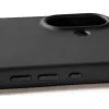 Mujjo Full Leather Case MagSafe -kotelo iPhone 17 musta