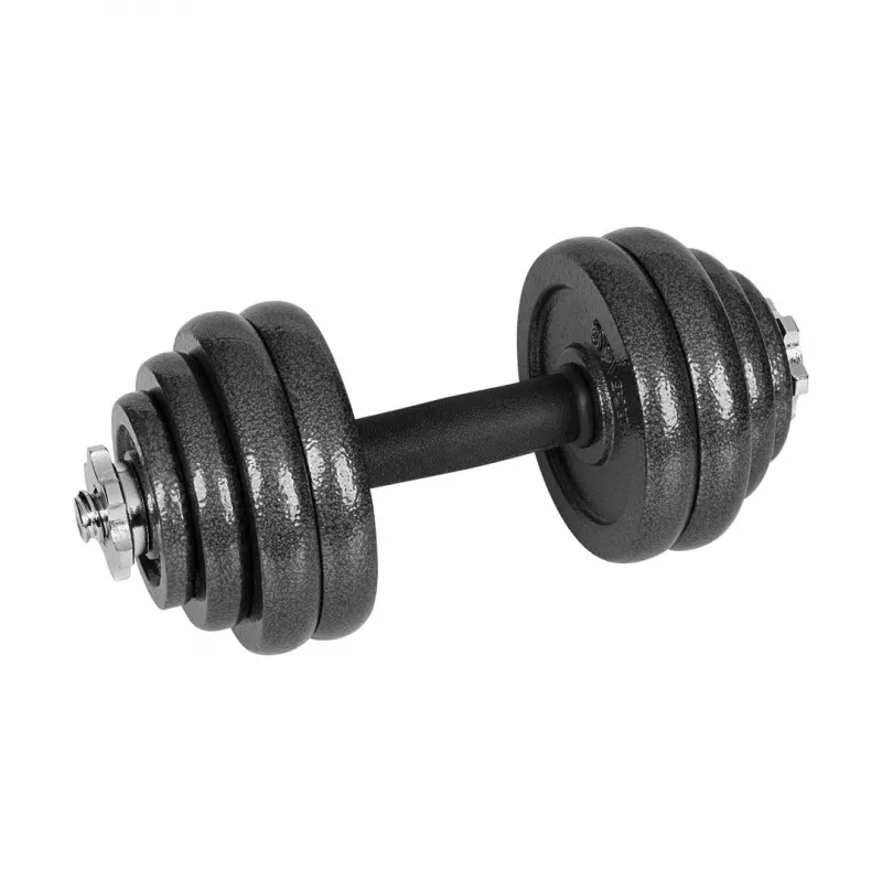 REBEL ACTIVE säädettävät käsipainot laukussa 30 kg tangolla