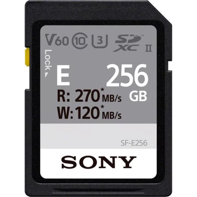 Flash-muisti Sony 256 GB SDXC UHS-II Class 10 SFE256.AE